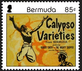 Stamp, Calypso Varieties from Bermuda, Bermuda,  