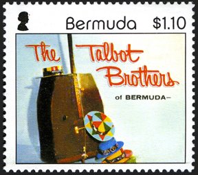 Stamp, The Talbot Brothers, Bermuda,  