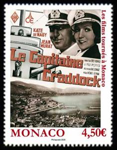 Stamp, Captain Craddock (1931), Monaco,  , Movies, Promotional Posters