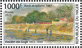 "Banks of the Seine", Vincent van Gogh (1853-1890)