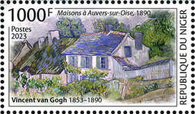 "Houses at Auvers", Vincent van Gogh (1853-1890)