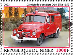 1952 Opel Blitz Fire Truck