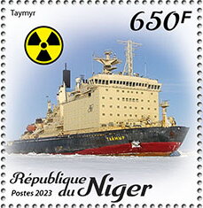 Stamp, Taymyr, Niger,  , Ice-breakers, Ships