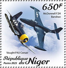 Vought F4U Corsair, McDonnell F2H Banshee