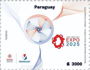 Stamp, Osaka 2025 International Exposition, Paraguay,  , World Exhibitions