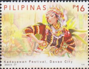Stamp, Kadayawan Festival, Davao City, Philippines,  , Festivals