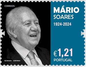 Stamp, Mário Soares, Politician, Portugal,  , Famous People, Politicians