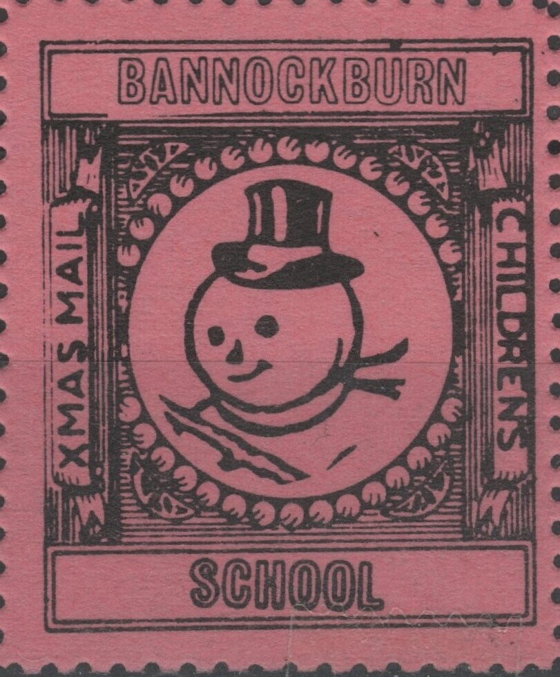 Snowman facing left
