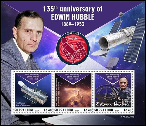 135th Anniversary of the Birth of Edwin Hubble