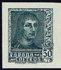Ferdinand the Catholic. No expendido 1938