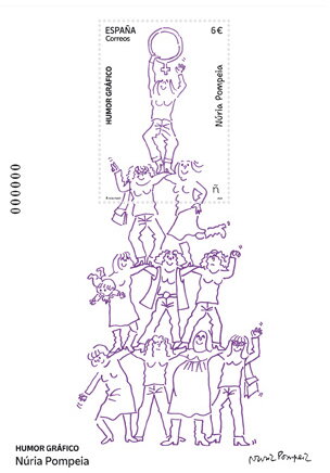 Graphic Humor : Work by Núria Pompeia