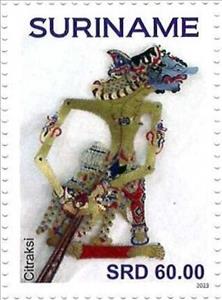 Stamp, Citraksi, Suriname,  , Puppets