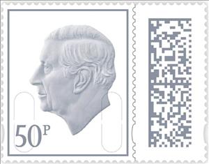 Stamp, King Charles III - Security Code MPIL M25L, United Kingdom of Great Britain & Northern Ireland,  , Famous People, Heads of State, Kings, Royalty