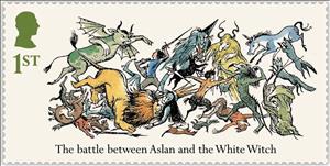 Stamp, The Battle between Aslan and the White Witch, United Kingdom of Great Britain & Northern Ireland,  , Literature