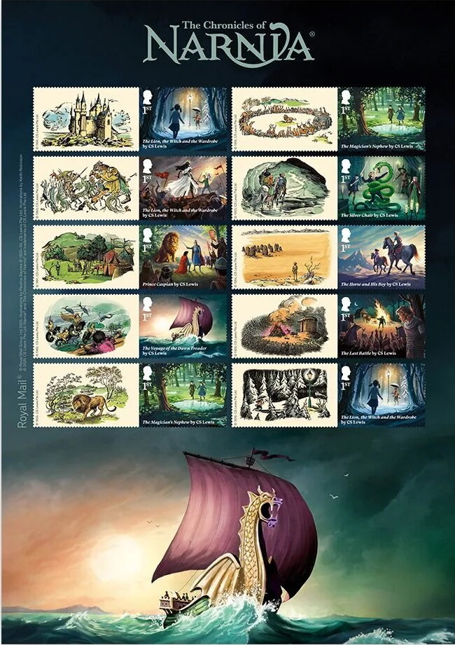 The Chronicles of Narnia, by CS Lewis Collector Sheet