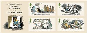 Souvenir Sheet, The Lion, the Witch and the Wardrobe, 75 Years, United Kingdom of Great Britain & Northern Ireland,  , Literature