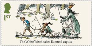 Stamp, The White Witch takes Edmund Captive, United Kingdom of Great Britain & Northern Ireland,  , Literature