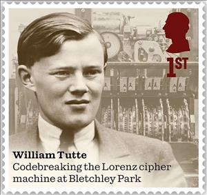Stamp, William Tutte, Codebreaker, United Kingdom of Great Britain & Northern Ireland,  , Second World War