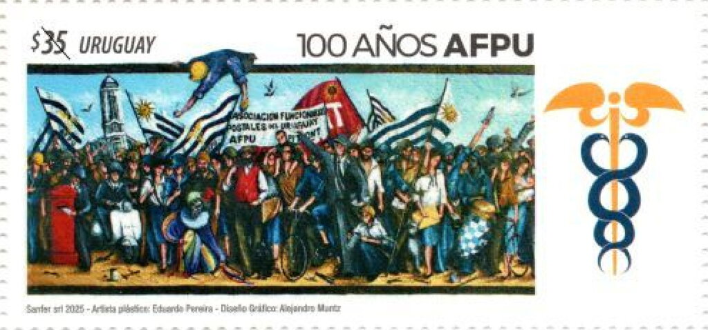 Union of Uruguayan Postal Workers, Centenary
