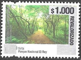 El Rey National Park, Salta, Surcharged