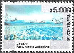 Glaciers National Park, Santa Cruz, Surcharged