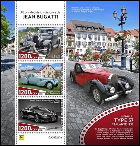 115th Anniversary of the Birth of Jean Bugatti