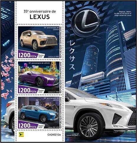 35th Anniversary of Lexus Cars