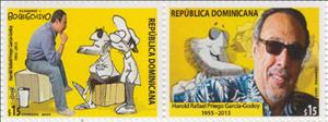 Se-tenant, Harold Priego García-Godoy, Cartoonist, Dominican Republic,  , Graphic Artists