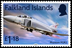 Stamp, Phantom FGR2, Falkland Islands,  , Aircraft, Airports, Aviation