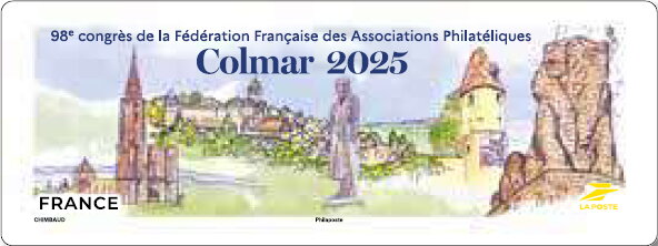 98th Conference of French Philatelic Associations, Colmar