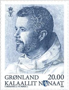 Stamp, King Frederik X, Greenland,  , Famous People, Kings