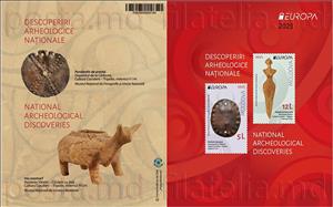 Booklet, Europa (C.E.P.T.) 2025 - National Archaeological Discoveries, Moldova,  , Archaeology, C.E.P.T. / Europe