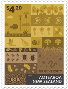 Stamp, Biodiversity, New Zealand,  , Environment Protection