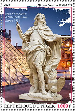 Nicolas Coustou (1658–1733), “Louis XV of France as Jupiter”