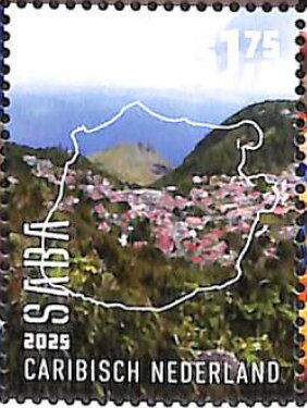 Stamp, Capital The Bottem, Saba,  , Townscapes / City Views