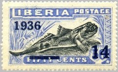 Atlantic Mudskipper (Periophthalmus barbarus) - Overprint Ne