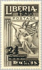 Overprint 24 on 5d