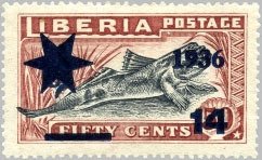 Atlantic Mudskipper (Periophthalmus barbarus) - Overprint Ne