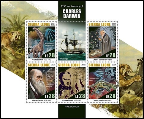 215th Anniversary of the Birth of Charles Darwin