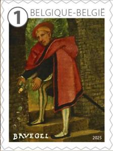 Stamp, Art of Pieter Brughel, Belgium,  , Art