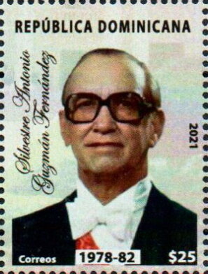 Stamp, Antonio Guzmán Fernández, President, Dominican Republic,  , Heads of State