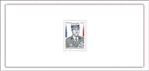 Souvenir Sheet, Arnaud Beltrame, France,  , Famous People, Headgear, Heroes, Military Officers