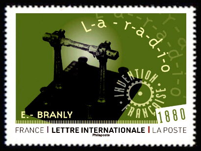 Radio. Edouard Branly. 1880