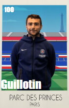 Stamp, Antoine Guillotin (video analyst), France,  , Coats of Arms, Famous People, People, Stadiums, Trophies