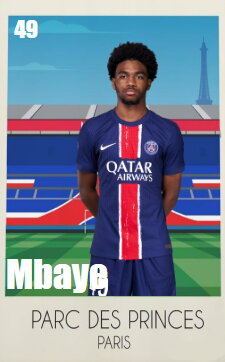 Stamp, Ibrahim Mbaye (forward), France,  , Famous People, Football (Soccer), People, Sports, Sports Clubs, Stadiums