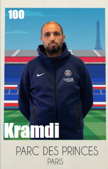 Stamp, Mourade Kramdi (intendant), France,  , Famous People, Football (Soccer), People, Sports, Sports Clubs, Stadiums
