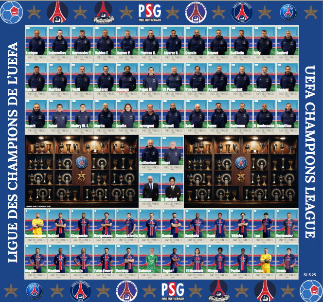Paris Saint-Germain - Champions League - Full Team