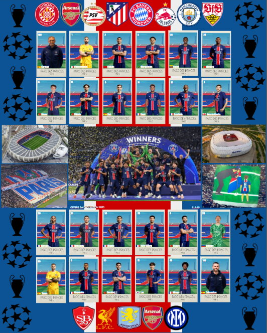 Paris Saint-Germain - Winners