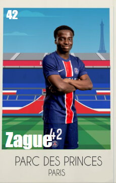 Stamp, Yoram Zague (defender), France,  , Famous People, Football (Soccer), People, Sports, Sports Clubs, Stadiums