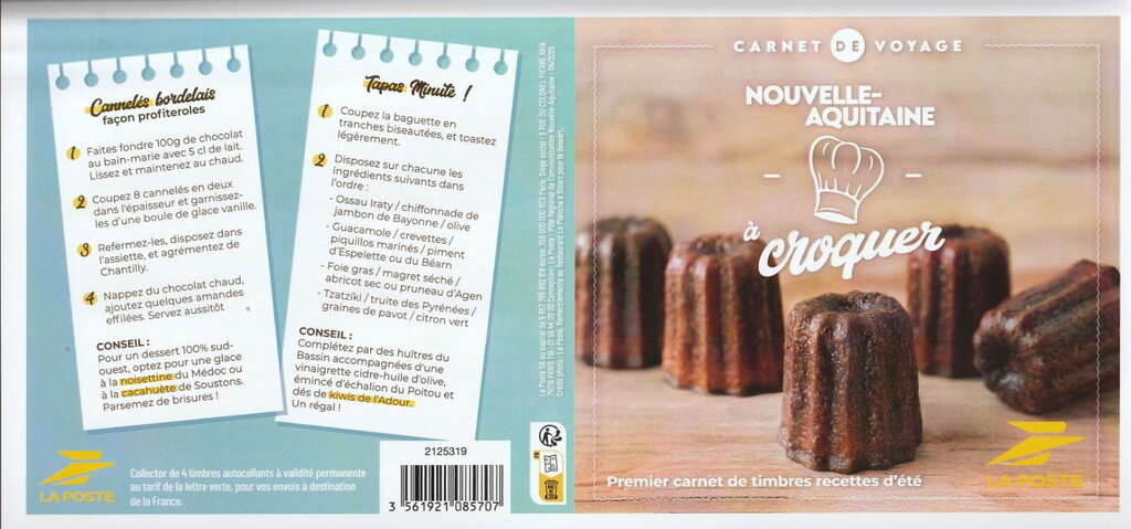 Nouvelle Aquitaine. Gastronomy
